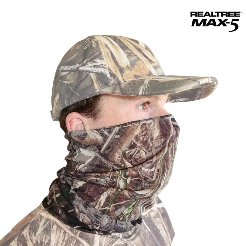 QuikCamo Multifunctional Face Mask Gaiters | Max-5 Or Xtra 7 QuikCamo Multifunctional Face Mask Gaiters | Max-5 Or Xtra - Image 5