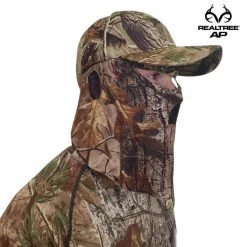 QuikCamo 2-in-1 FRONT Face Mask And Camo Hat | AP