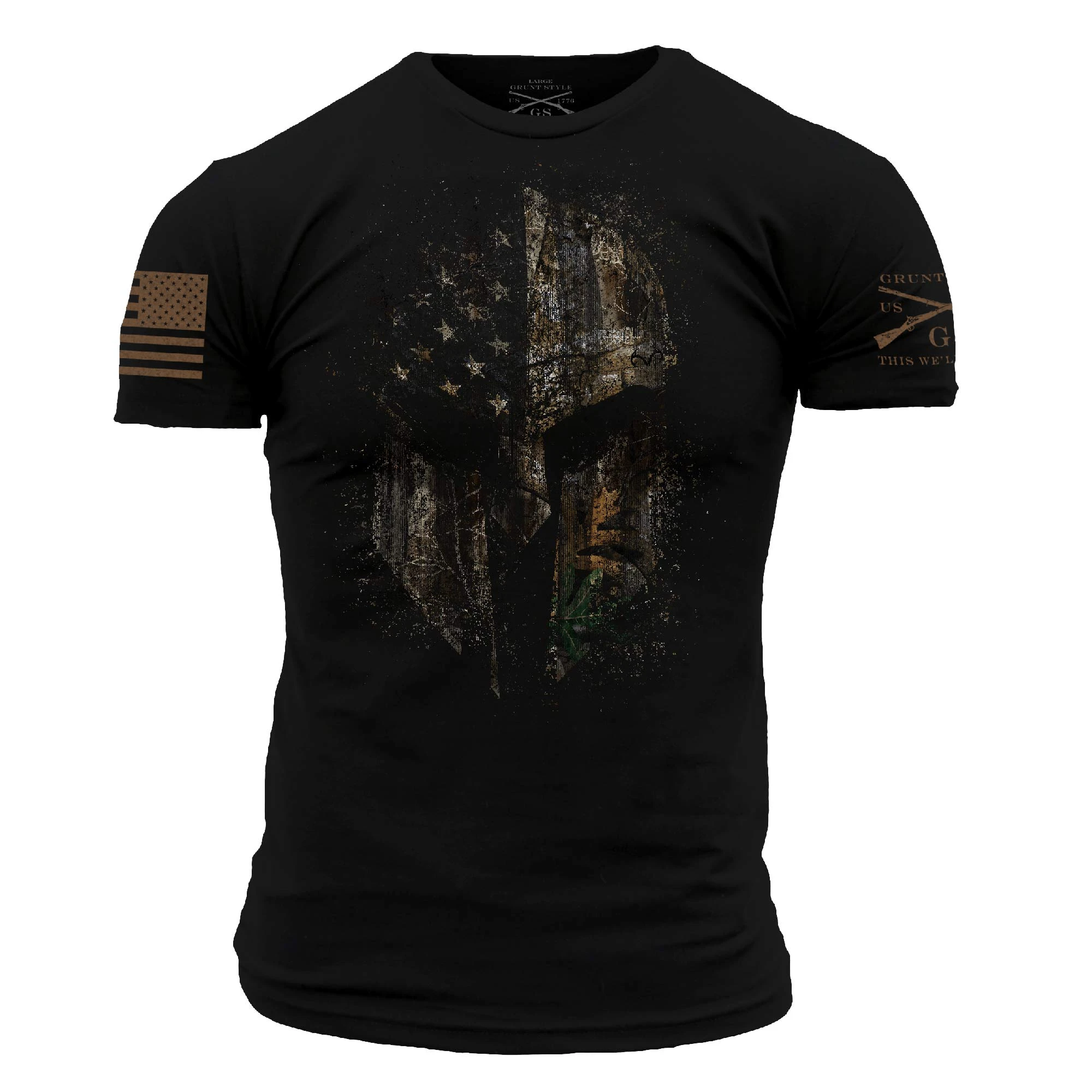 GRUNT STYLE American Spartan Men's Realtree Shirts | EDGE 3 GRUNT STYLE American Spartan Men's Realtree Shirts | EDGE