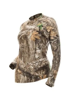 DSG Outerwear LS Camo Tech Women's Realtree Shirt -Camouflage Sales Shop 136539005 25034.1695915173