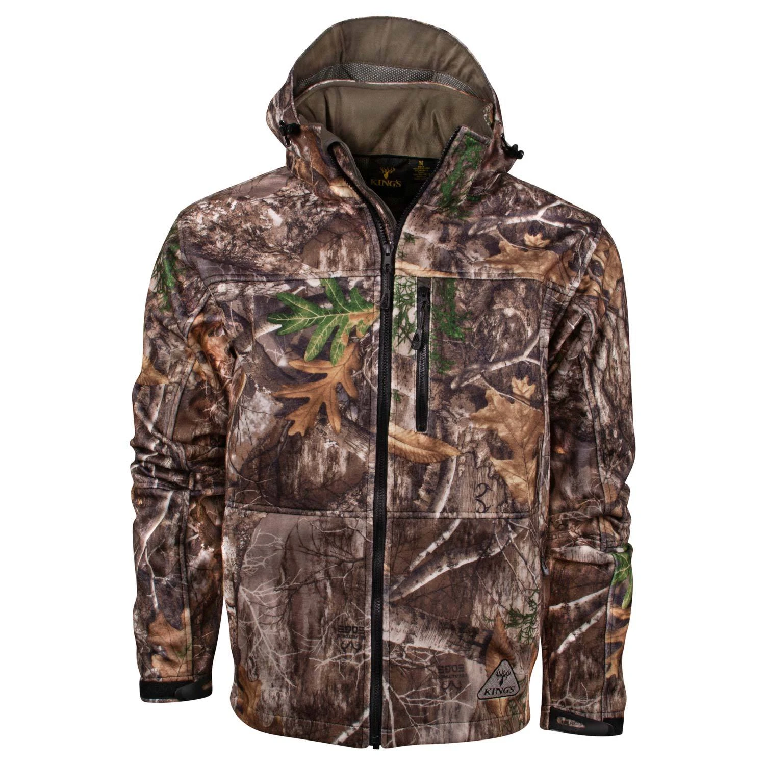 Kings Camo Wind-Defender Pro Fleece Men's Realtree Jacket | EDGE 3 Kings Camo Wind-Defender Pro Fleece Men's Realtree Jacket | EDGE