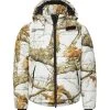 The Very Warm Hooded Puffer Snow Camo Unisex Realtree Jacket | EDGE Colors