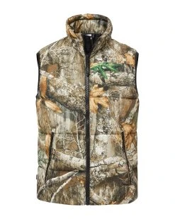 The Very Warm Puffer Vest Original Camo Unisex Realtree Vest | EDGE
