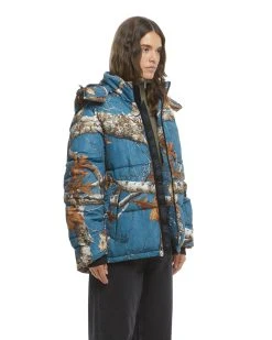 The Very Warm Hooded Puffer Slate Blue Camo Unisex Realtree Jacket | EDGE Colors -Camouflage Sales Shop 138781137 91008.1696266776