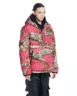The Very Warm Anorak Puffer Flamingo Camo Unisex Realtree Anorak Jacket | EDGE Colors -Camouflage Sales Shop 138781195 51165.1696266908