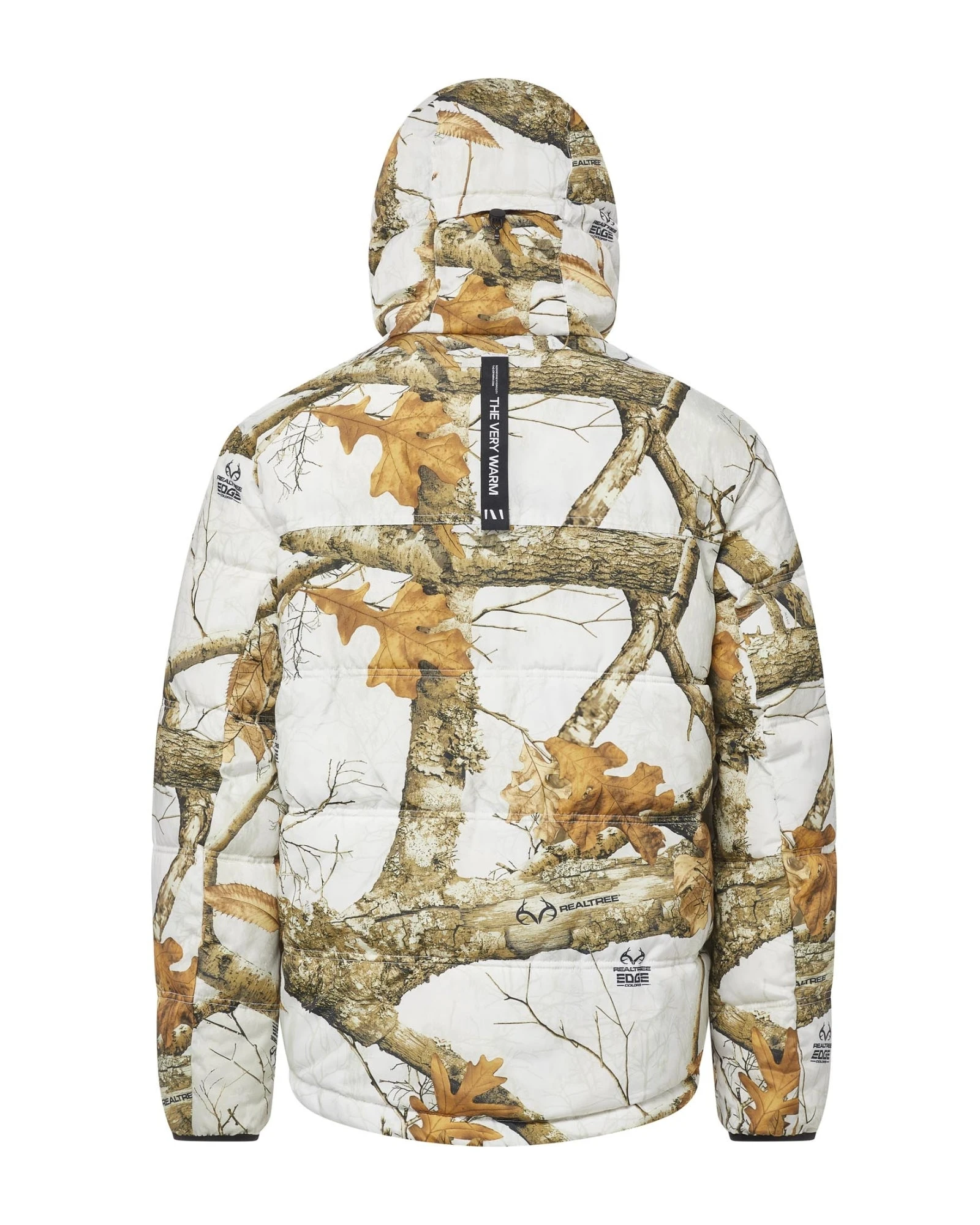 The Very Warm Anorak Puffer Snow Camo Unisex Realtree Anorak Jacket | EDGE Colors 5 The Very Warm Anorak Puffer Snow Camo Unisex Realtree Anorak Jacket | EDGE Colors - Image 3