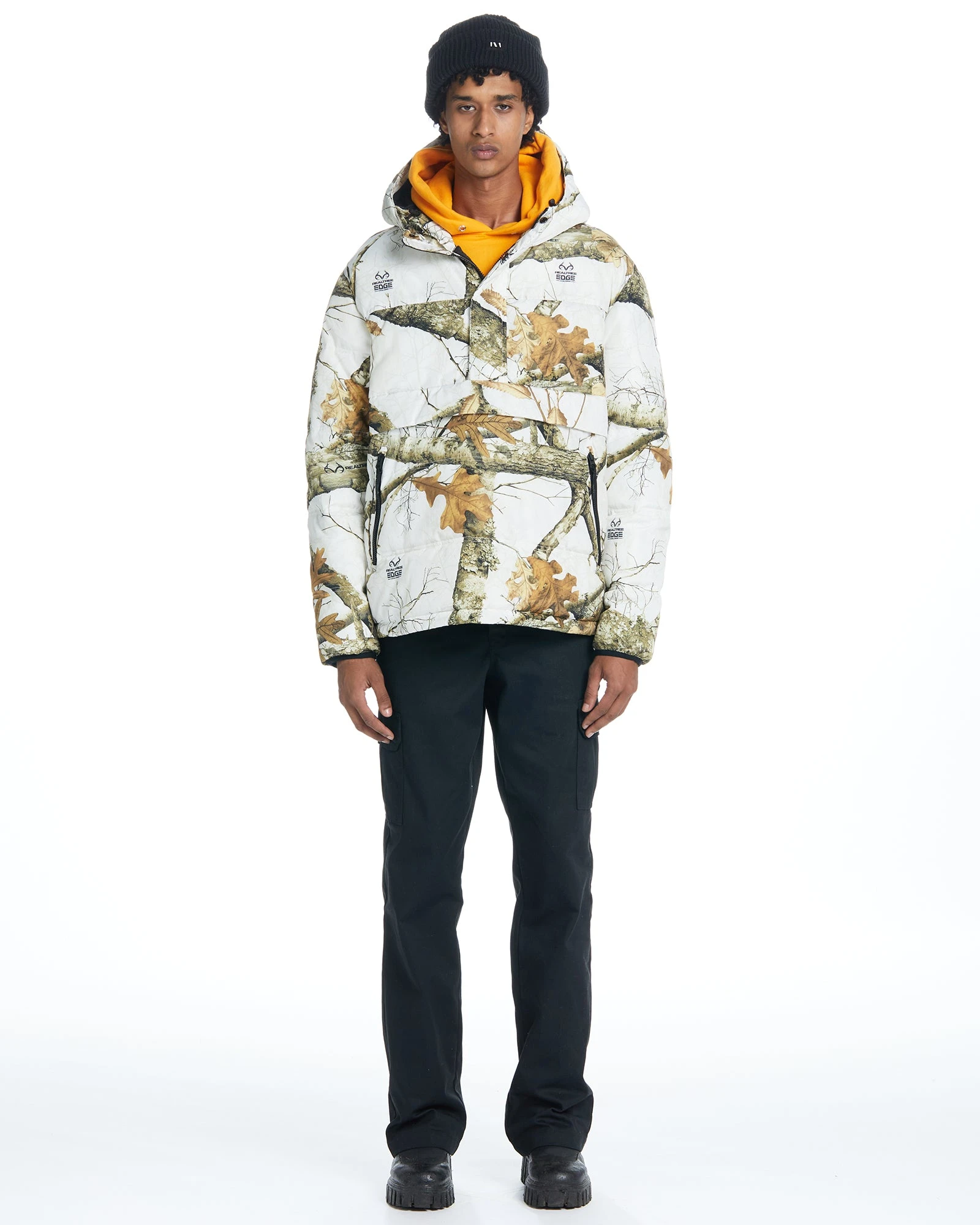 The Very Warm Anorak Puffer Snow Camo Unisex Realtree Anorak Jacket | EDGE Colors 11 The Very Warm Anorak Puffer Snow Camo Unisex Realtree Anorak Jacket | EDGE Colors - Image 9