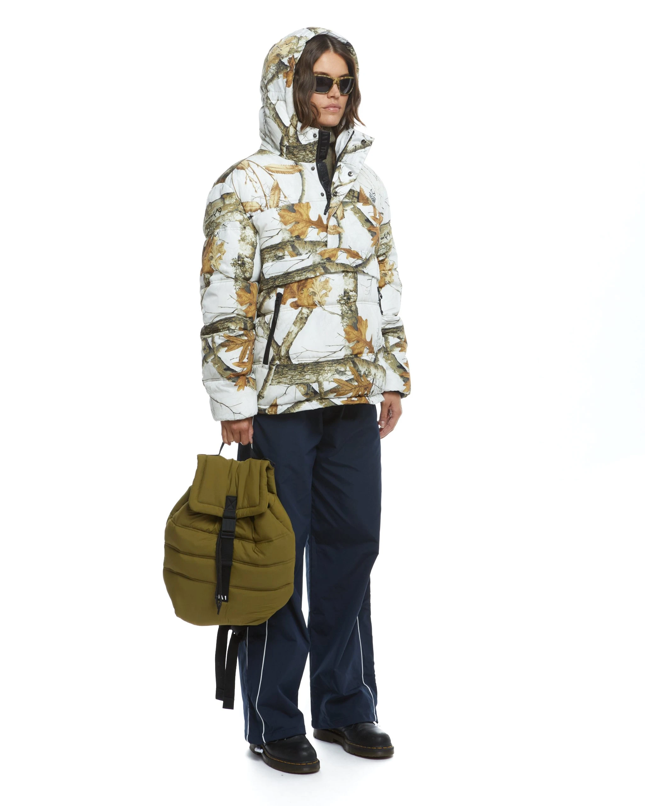 The Very Warm Anorak Puffer Snow Camo Unisex Realtree Anorak Jacket | EDGE Colors 15 The Very Warm Anorak Puffer Snow Camo Unisex Realtree Anorak Jacket | EDGE Colors - Image 13