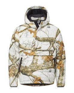 The Very Warm Anorak Puffer Snow Camo Unisex Realtree Anorak Jacket | EDGE Colors