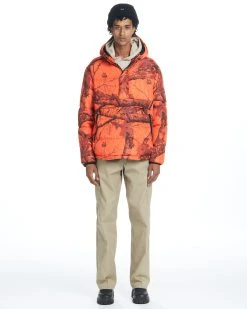 The Very Warm Anorak Puffer Orange Camo Unisex Realtree Anorak Jacket | EDGE Colors -Camouflage Sales Shop 138781233 88149.1696267050
