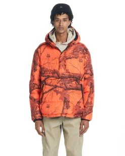 The Very Warm Anorak Puffer Orange Camo Unisex Realtree Anorak Jacket | EDGE Colors -Camouflage Sales Shop 138781235 88302.1696267050
