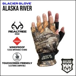 Glacier Glove Alaska River Fingerless Unisex Realtree Glove | EDGE -Camouflage Sales Shop 140352327 25928.1697230987