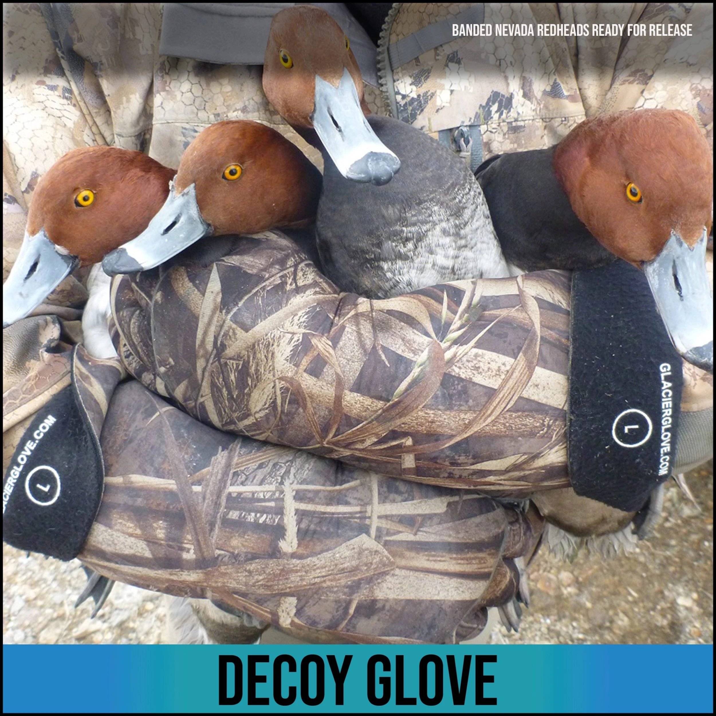 Glacier Glove Decoy Unisex Realtree Glove | MAX-7 5 Glacier Glove Decoy Unisex Realtree Glove | MAX-7 - Image 3