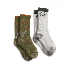 Realtree Kids CamoBoot Socks - 2 Pack