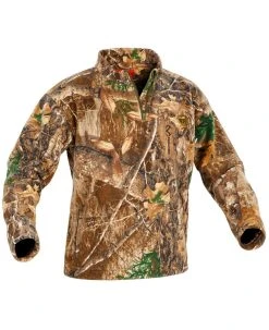 ARCTICSHIELD Heat Echo Sherpa Fleece 1/4 Zip Men's Realtree Jacket | EDGE