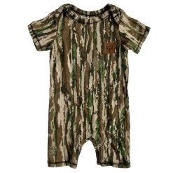 Bone Collector Infant BC Raskulls Original Camo Short Sleeve Romper