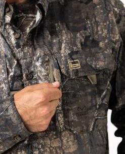 Banded Lightweight Vented Hunting L/S Men's Shirt | Timber -Camouflage Sales Shop Banded Timber Button Down5 95362.1684244164