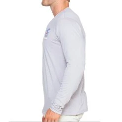 Realtree Men's  Fishing Ameribass Long Sleeve Shirt -Camouflage Sales Shop C11085 GY Side 03192.1648066706