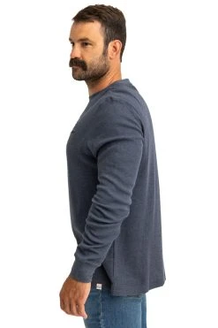 Realtree Men's Highwayman Navy Work Thermal Long Sleeve Shirt -Camouflage Sales Shop C11217 NV detail2 61228.1693257933