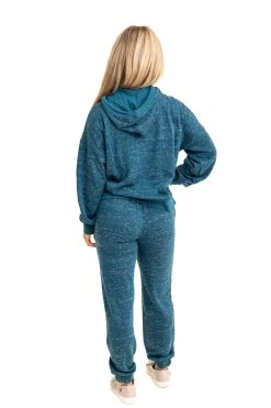 Realtree Women's Applejack Blue Speckled Fleece Jogger 14 Realtree Women's Applejack Blue Speckled Fleece Jogger -Camouflage Sales Shop C30387 BL FULL BACK 52580.1693236216