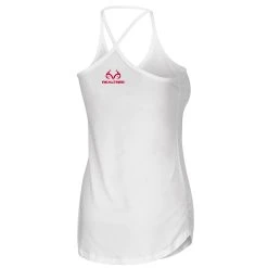 Realtree Women's Icetown White Tank -Camouflage Sales Shop COTT30947W REALTREE MB 59723.1596776056