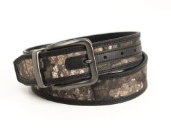 Unified Leather 40mm Reversible Gunmetal Buckle Belt | Timber