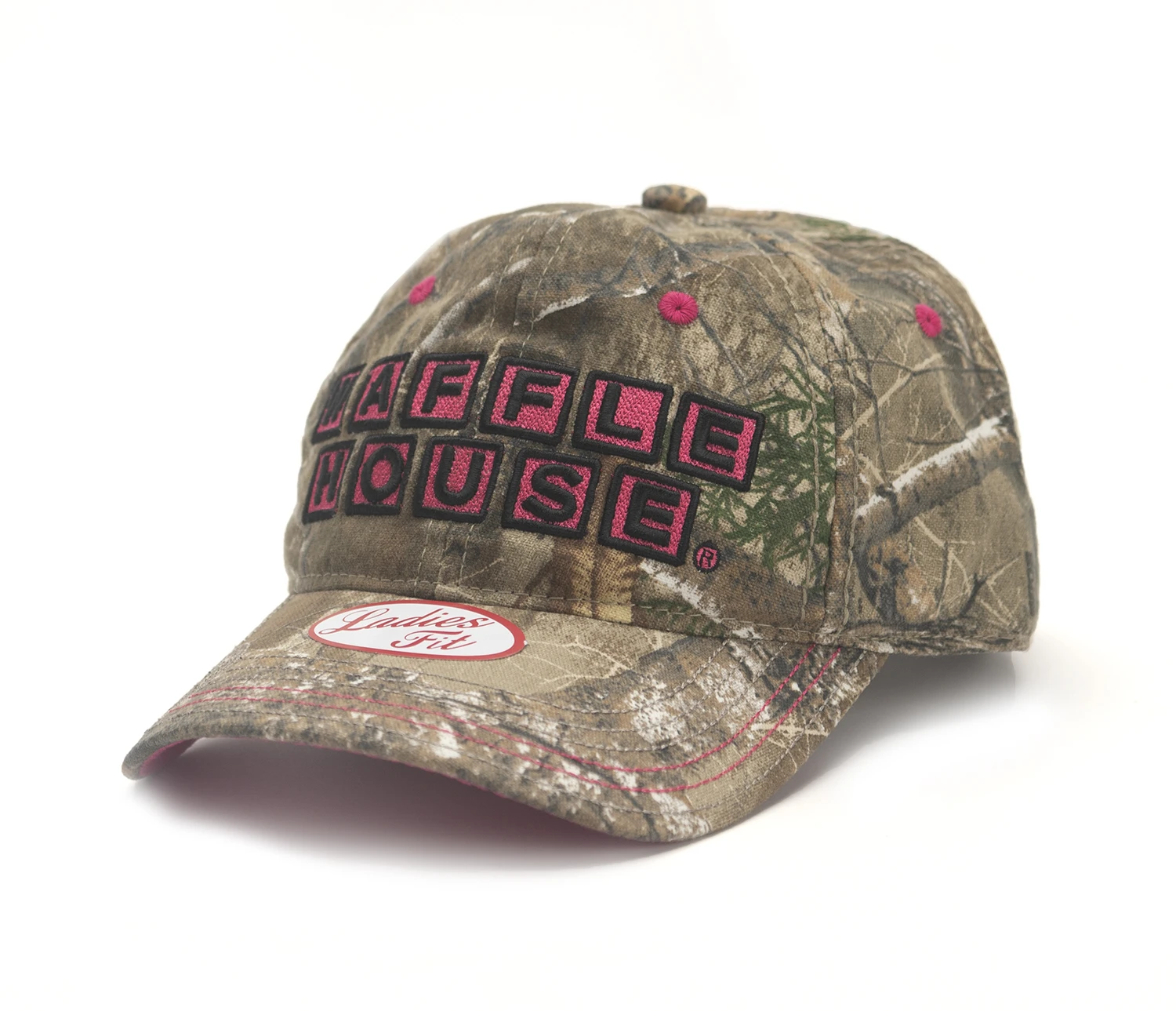 Realtree Women's Waffle House Hat With Hot Pink Accents | EDGE 5 Realtree Women's Waffle House Hat With Hot Pink Accents | EDGE - Image 3