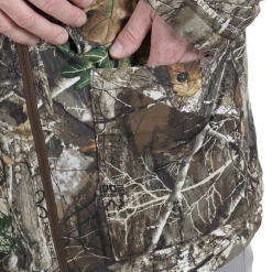 Realtree Men's Fleece Lined Hunting Jacket Realtree | EDGE -Camouflage Sales Shop FJ10028RTEDGEPocket1 41032.1689006396