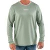 Realtree Men's RTF Green Long Sleeve Performance Shirt -Camouflage Sales Shop Green Mens long Sleeve RTF Shirt 43667.1656347225