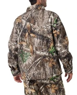 Realtree Men's Camo Bowslayer Hunting Shirt Jacket | EDGE -Camouflage Sales Shop M10003 ED BACK 71188.1684252015
