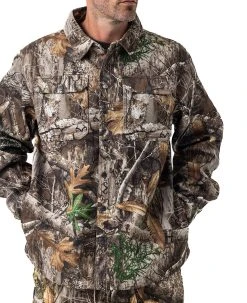 Realtree Men's Camo Bowslayer Hunting Shirt Jacket | EDGE -Camouflage Sales Shop M10003 ED FRONT 67409.1684252016