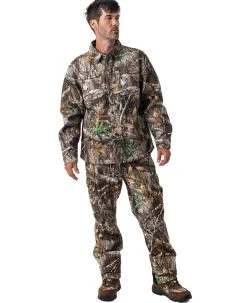 Realtree Men's Camo Bowslayer Hunting Shirt Jacket | EDGE -Camouflage Sales Shop M10003 ED FULL FRONT 11249.1684252015