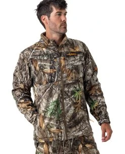 Habit Men's Camo Early Dawn Sherpa Shell Jacket | EDGE