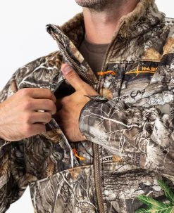 Habit Men's Camo Early Dawn Sherpa Shell Jacket | EDGE -Camouflage Sales Shop M10033 ED MEDIA POCKET 06585.1684251886
