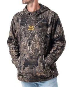 Realtree Men's Sherpa Hoodie | Timber 10 Realtree Men's Sherpa Hoodie | Timber -Camouflage Sales Shop M10108 TM POCKET 13289.1684268679