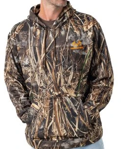 Realtree Men's Performance Hoodie | MAX-7 -Camouflage Sales Shop M10109 MX7 POCKET 39614.1684269115