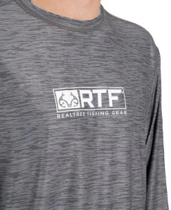 Realtree Fishing Reversible Performance Men's Black Shirt | COV3 22 Realtree Fishing Reversible Performance Men's Black Shirt | COV3 -Camouflage Sales Shop M101 CB detail5 86214.1687900161