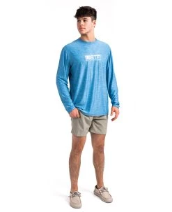 Realtree Fishing Reversible Performance Men's Blue Shirt | COV3 -Camouflage Sales Shop M101 CG BLUE FULL 20207.1682456138