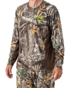 Realtree Men's Reversible Long Sleeve Shirt | EDGE / MAX-7