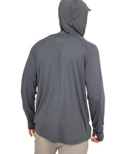 Realtree Fishing Bamboo Men's Long Sleeve Black Hooded Shirt 14 Realtree Fishing Bamboo Men's Long Sleeve Black Hooded Shirt -Camouflage Sales Shop M104 BK BACK HOOD 81343.1683214338