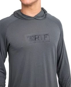 Realtree Fishing Bamboo Men's Long Sleeve Black Hooded Shirt 11 Realtree Fishing Bamboo Men's Long Sleeve Black Hooded Shirt -Camouflage Sales Shop M104 BK LOGO 85876.1683214338