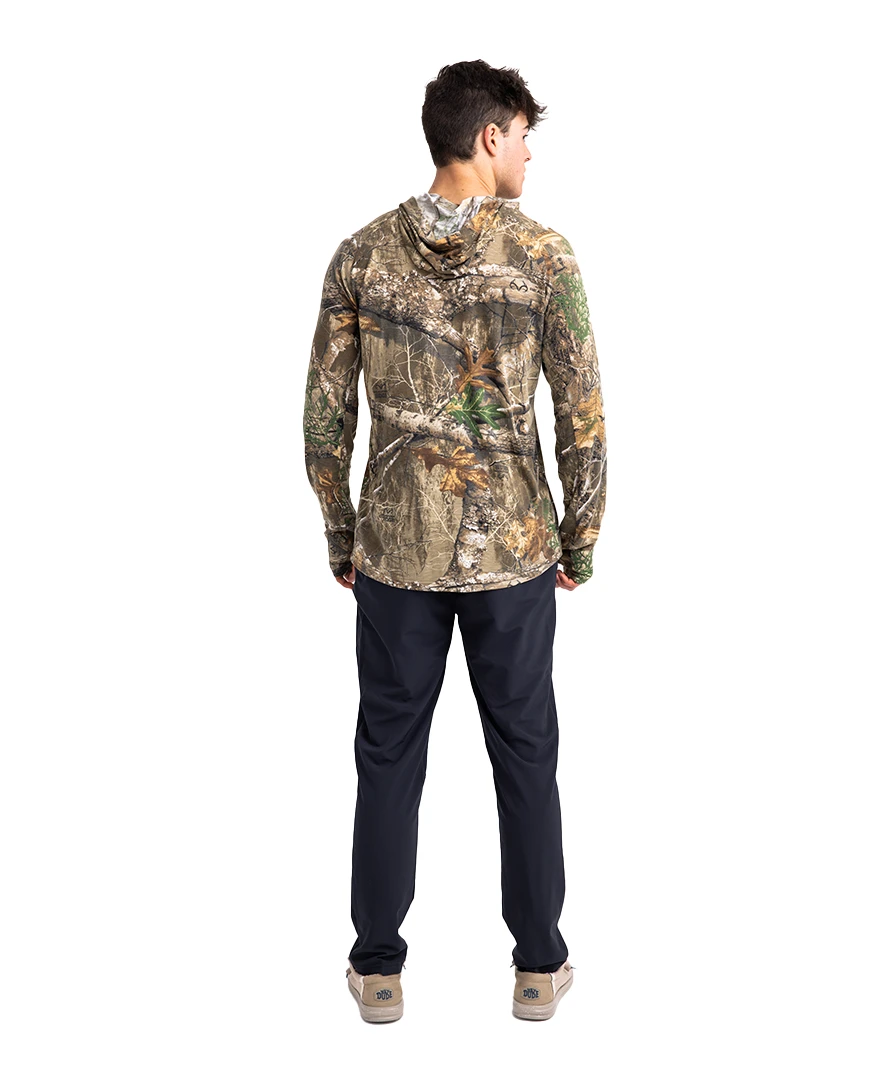 Realtree Bamboo Men's Long Sleeve Hooded Shirt | EDGE 9 Realtree Bamboo Men's Long Sleeve Hooded Shirt | EDGE - Image 7