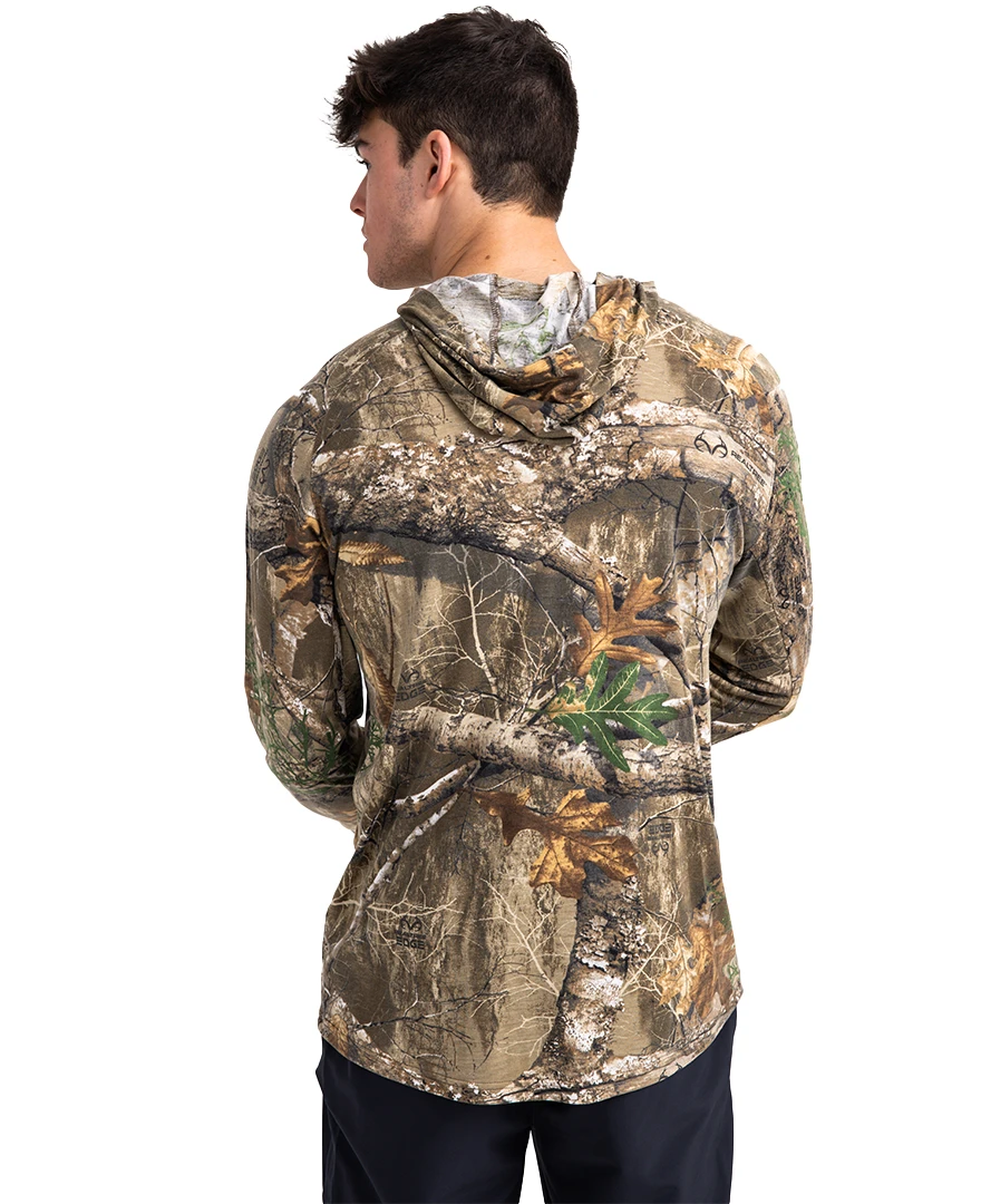 Realtree Bamboo Men's Long Sleeve Hooded Shirt | EDGE 8 Realtree Bamboo Men's Long Sleeve Hooded Shirt | EDGE - Image 6