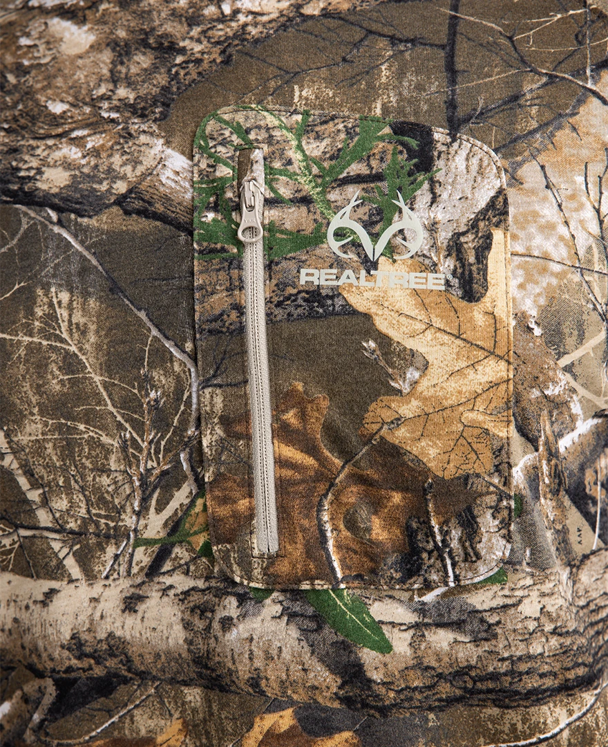 Realtree Bamboo Men's Long Sleeve Hooded Shirt | EDGE 7 Realtree Bamboo Men's Long Sleeve Hooded Shirt | EDGE - Image 5