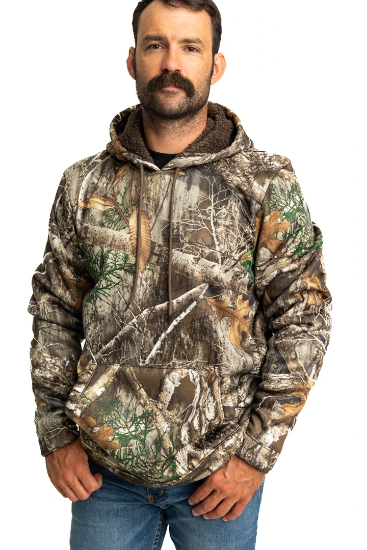 Realtree Men's High Pile Hoodie | EDGE 3 Realtree Men's High Pile Hoodie | EDGE