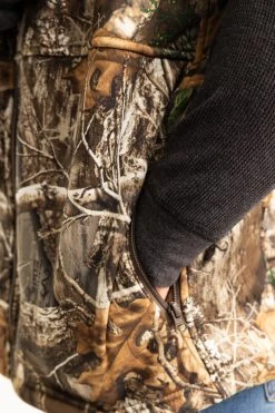 Realtree Men's High Pile Vest | EDGE -Camouflage Sales Shop M303 ED detail3 53879.1693420771