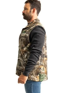 Realtree Men's High Pile Vest | EDGE -Camouflage Sales Shop M303 ED detail7 54598.1693420770