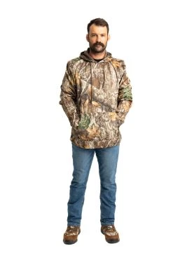 Realtree Men's Poly Hoodie | EDGE -Camouflage Sales Shop M304 ED front 67316.1693497075