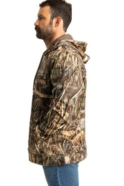 Realtree Men's Poly Hoodie | MAX-7 -Camouflage Sales Shop M304 M7 detail2 47040.1693490418