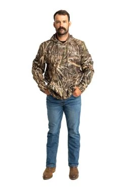 Realtree Men's Poly Hoodie | MAX-7 -Camouflage Sales Shop M304 M7 front2 42259.1693490416